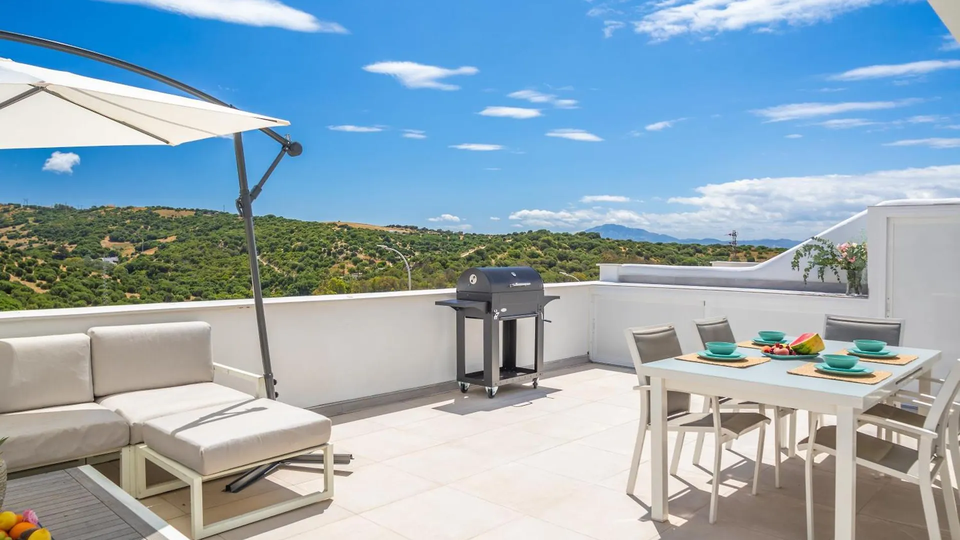 Terrace, Sea View, Pool, Parking Space & Fibre Tarifa Spain