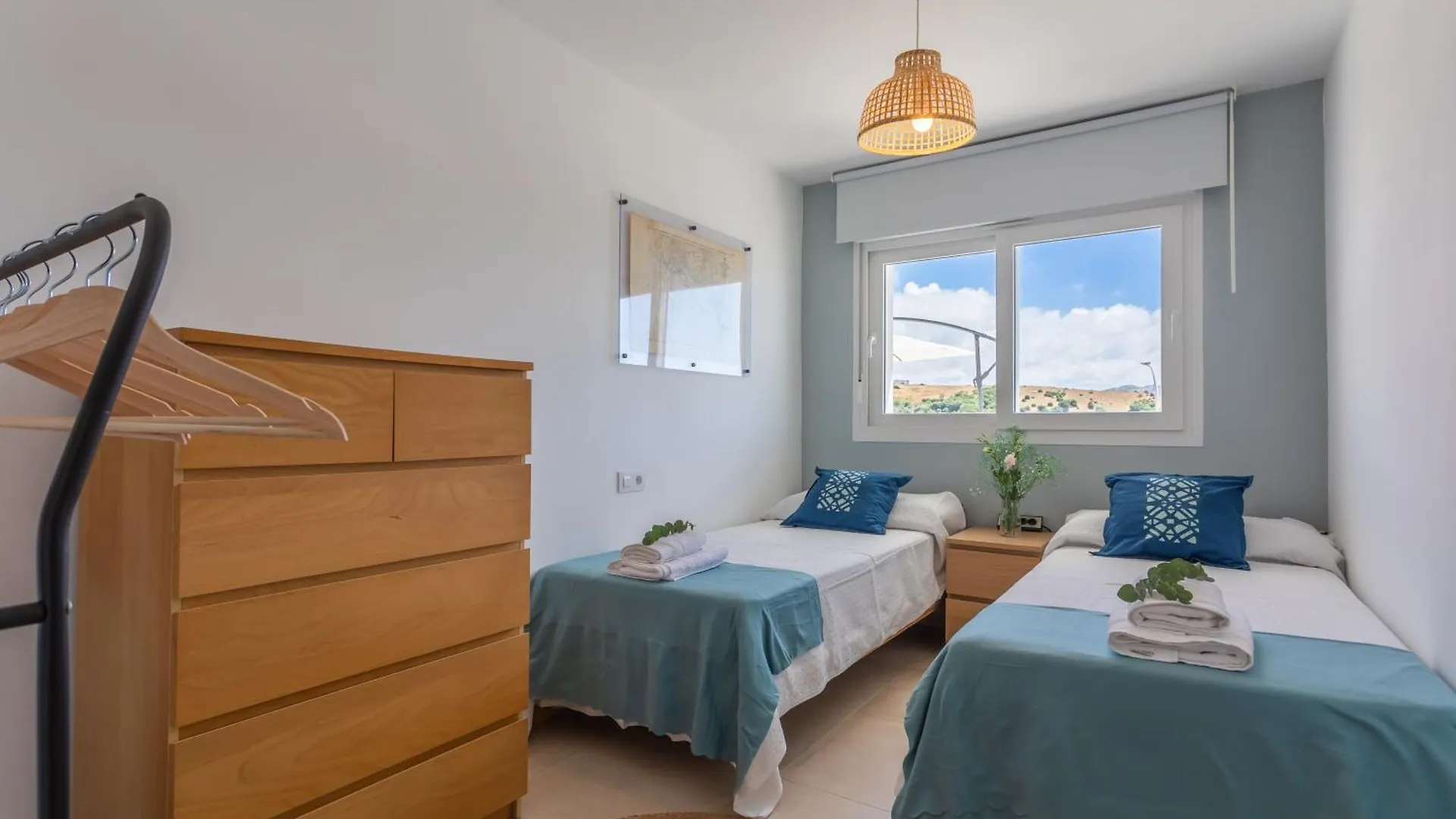 Apartment Terrace, Sea View, Pool, Parking Space & Fibre Tarifa Spain
